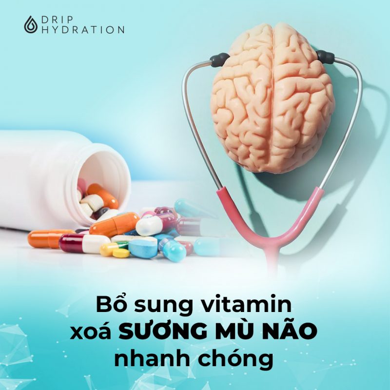 Các loại vitamin giúp xóa sương mù não