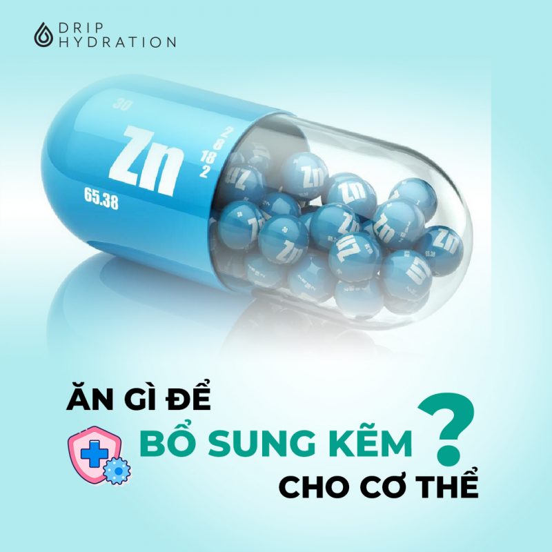 Thực phẩm bổ sung kẽm tăng sức đề kháng
