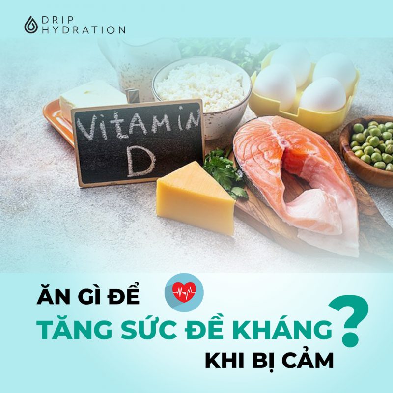 ăn gì tăng sức đề kháng khi bị cảm