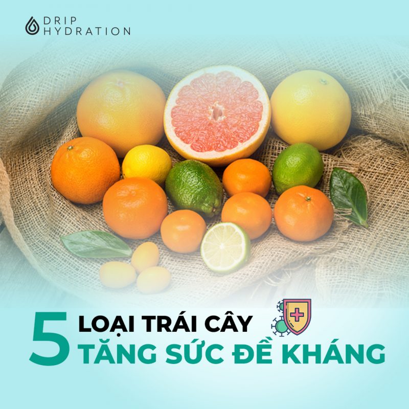 5 loại trái cây tăng sức đề kháng