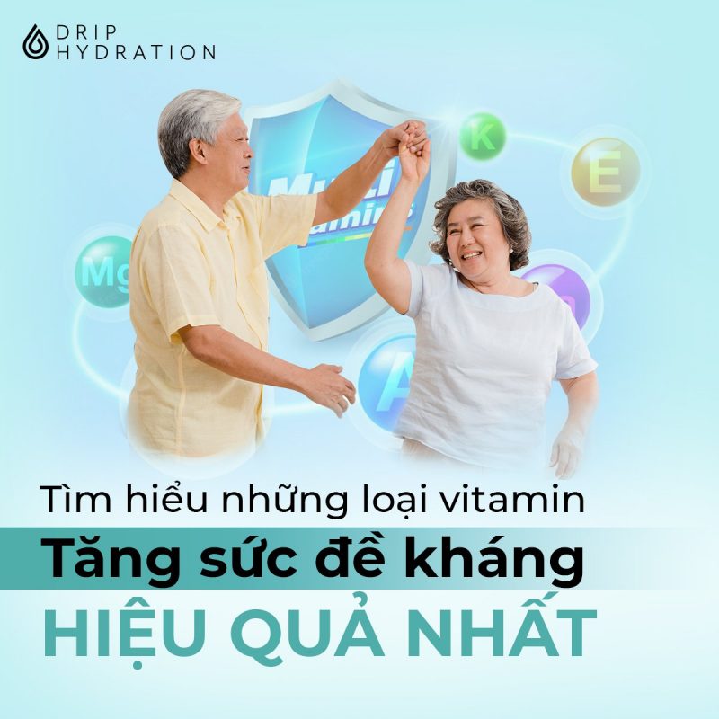 Tổng hợp vitamin tăng sức đề kháng