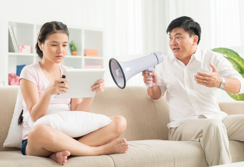 bị áp lực từ gia đình