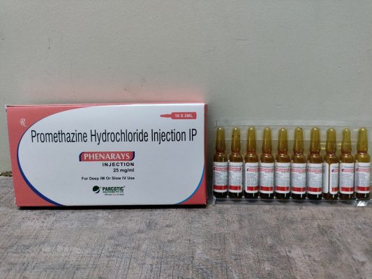 Promethazine IV được sử dụng để làm gì