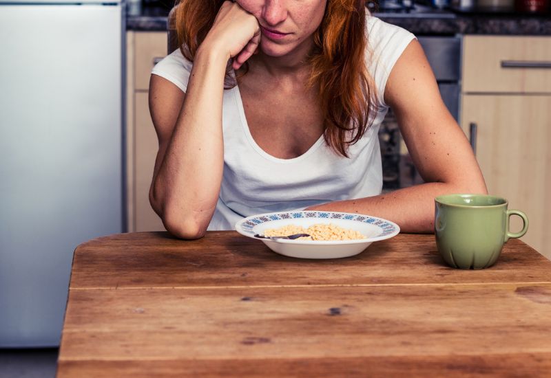 rối loạn lo âu gây chán ăn