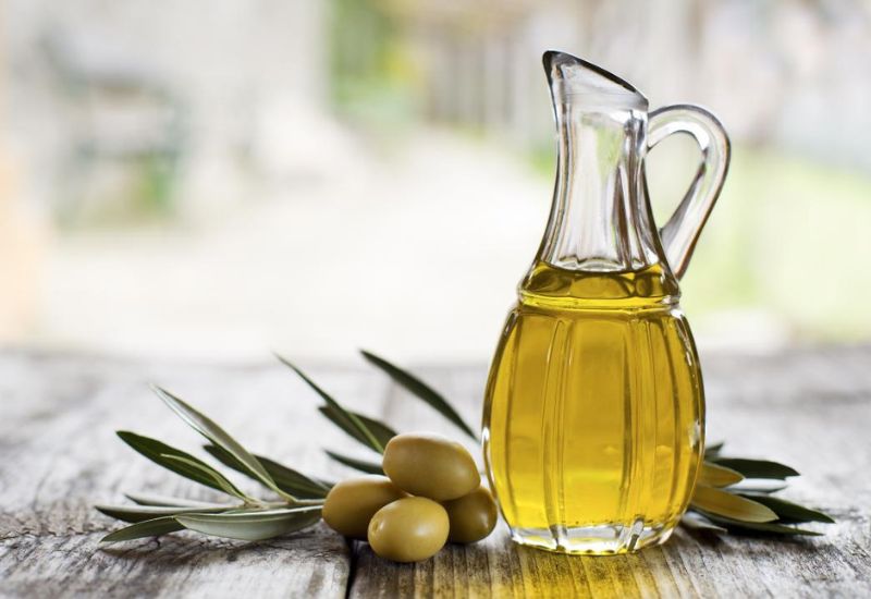 thải độc bằng dầu oliu