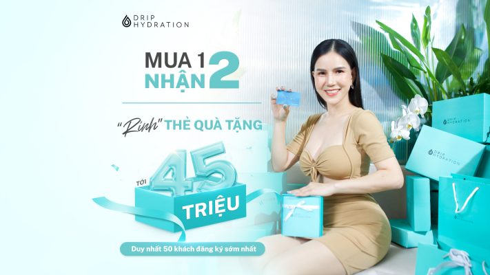 Thẻ quà tặng giá trị tới 45 triệu