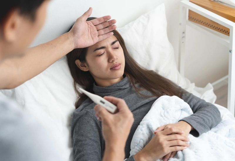 mất nước do sốt