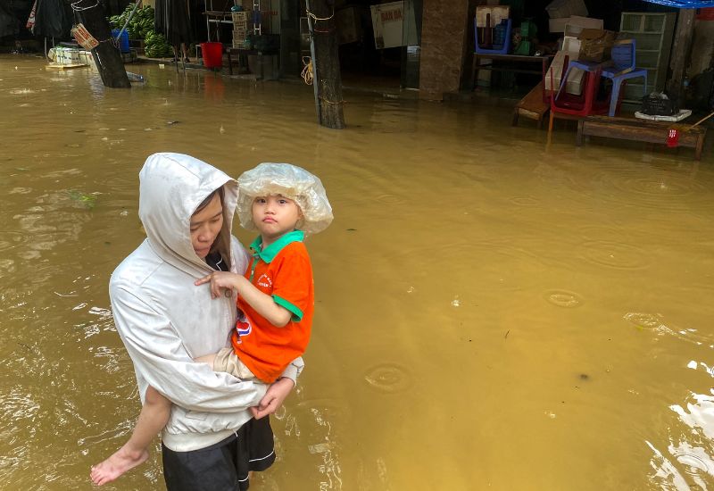 bệnh thường gặp sau lũ lụt