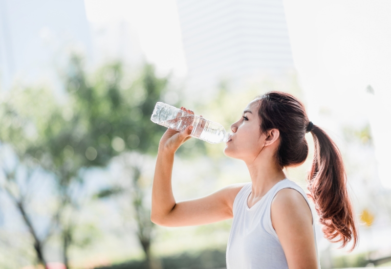 cung cấp nước đầy đủ góp phần giảm căng thẳng