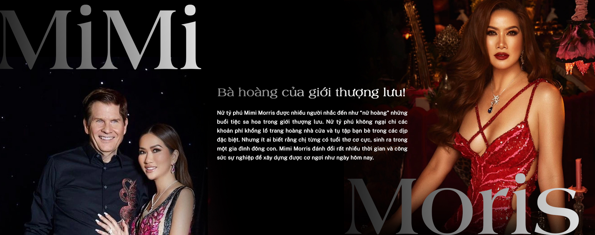 Nữ tỷ phú Mimi Morris: Bà hoàng của giới thượng lưu!