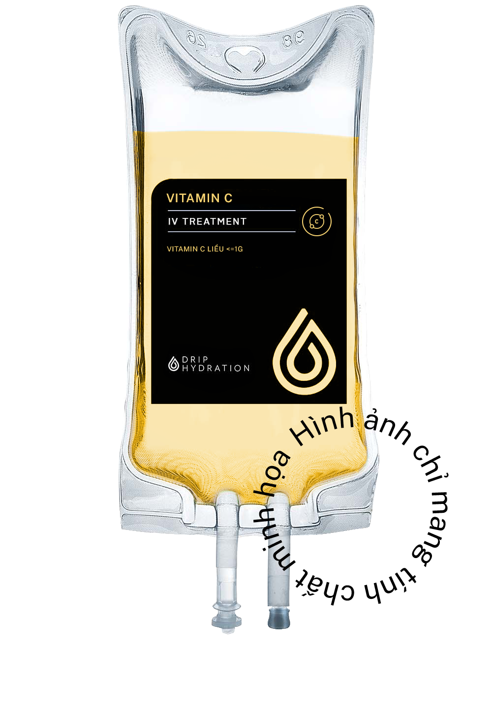 Gói truyền bổ sung vitamin C hỗ trợ tăng cường sức đề kháng và sức bền thành mạch (Truyền Vitamin C liều <=1g)