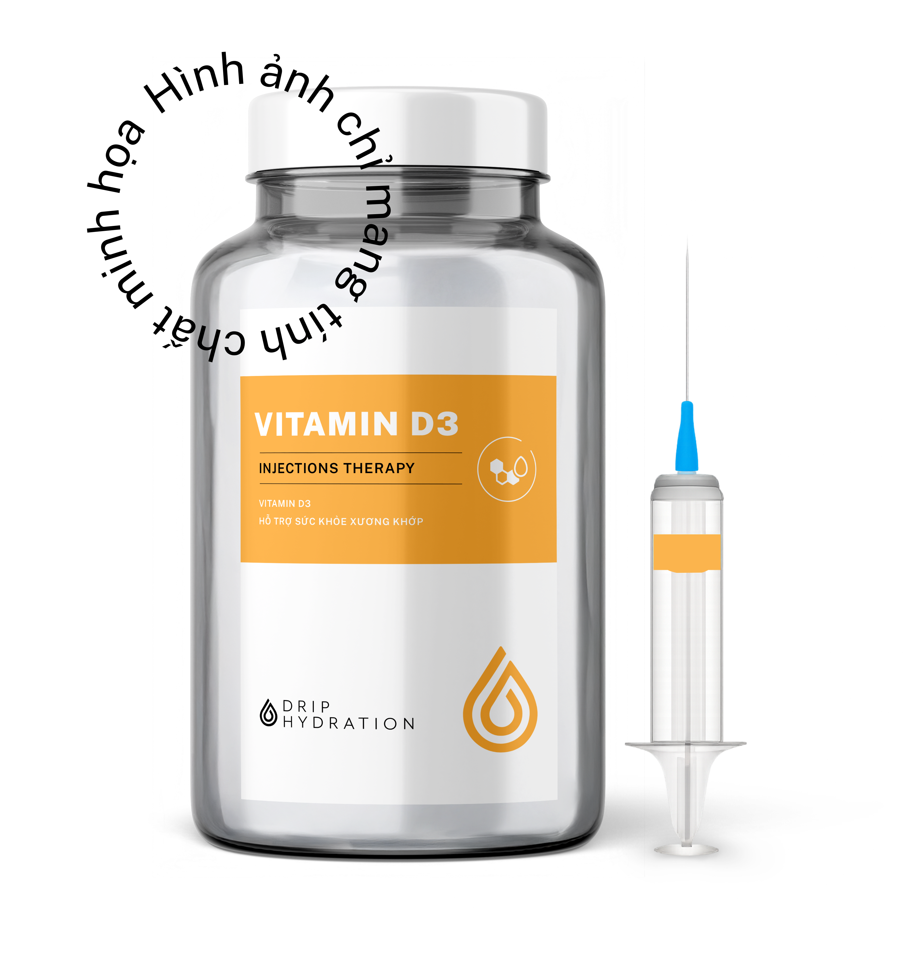 Gói tiêm bổ sung vitamin D3 hỗ trợ sức khỏe xương khớp