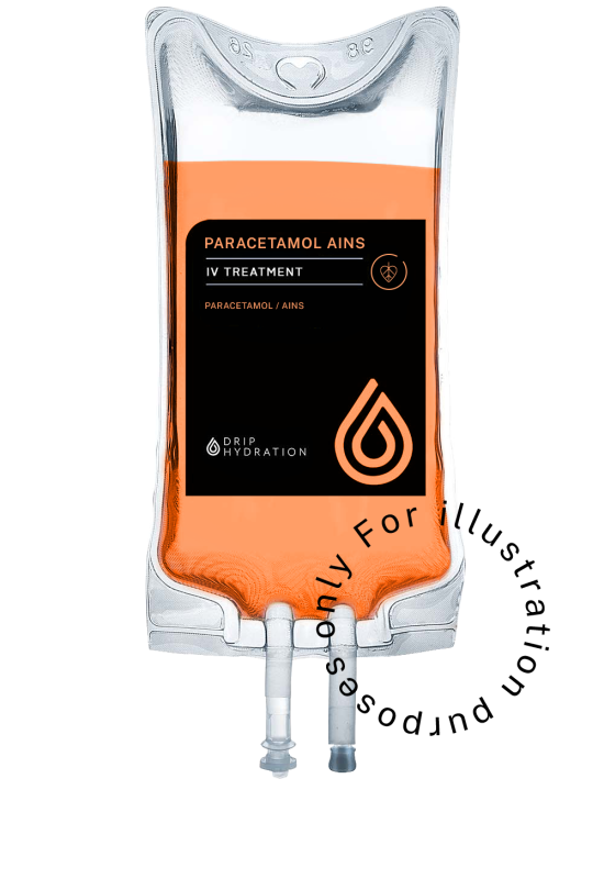 Acute pain relief IV infusion – Featuring Paracetamol and/or NSAIDS (Add-on)