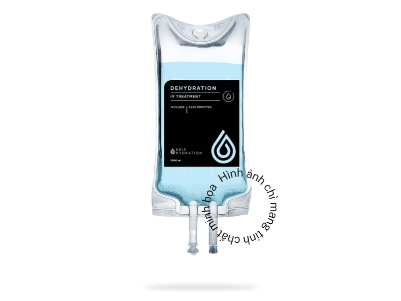 Dịch truyền Ringer Lactat bù nước và điện giải (Dehydration - Truyền cấp nước) của phòng khám Drip Hydration