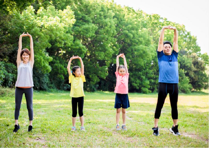 Tập thể dục đều đặn giúp phòng ngừa và kiểm soát tăng huyết áp (Ảnh: Sưu tầm Internet)