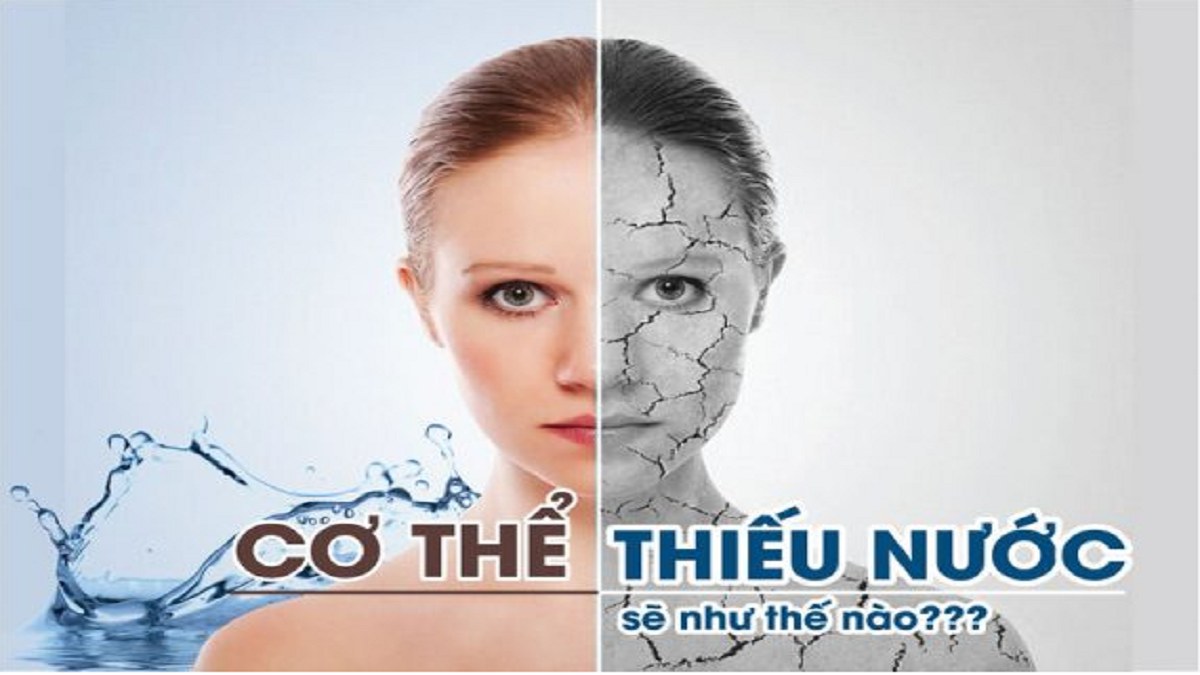 Cơ thể mất nước có triệu chứng gì
