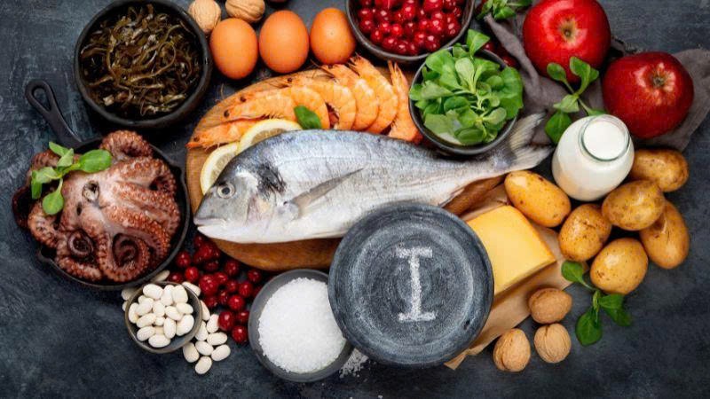 Thực phẩm giàu i-ốt mang đến nhiều lợi ích sức khỏe cho con người (Ảnh: Sưu tầm Internet)