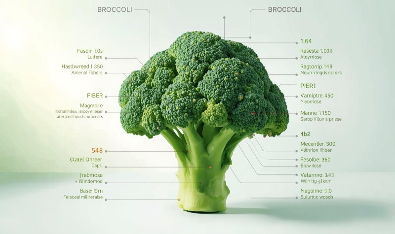 Bông cải xanh chứa nhiều vi chất thiết yếu tốt cho sức khỏe (Ảnh: Sưu tầm Internet)
