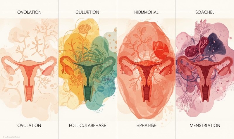 Chu kỳ kinh nguyệt là quá trình sinh lý tự nhiên lặp lại hằng tháng ở phụ nữ trong độ tuổi sinh sản (Ảnh: Sưu tầm Internet)