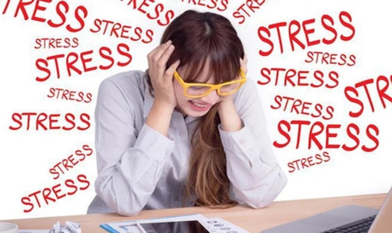 Stress kéo dài là ảnh hưởng nhiều đến chu kỳ rụng trứng (Ảnh: Sưu tầm Internet)