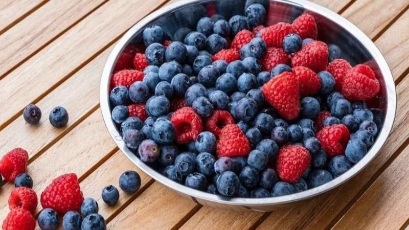 Việt quất đứng đầu về hàm lượng anthocyanin (Ảnh: Sưu tầm Internet)