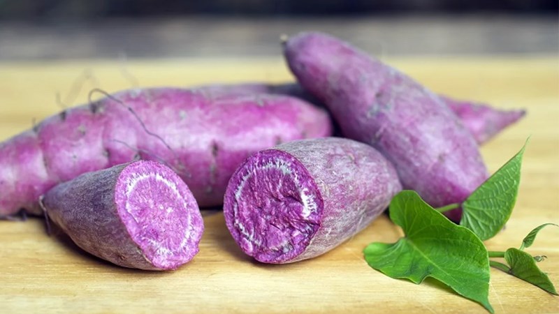 Khoai lang tím giúp tối ưu hóa chức năng “chiến binh tuyến đầu” của hệ miễn dịch (Ảnh: Sưu tầm Internet)