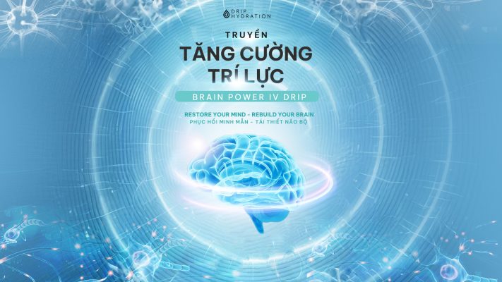 Brain Power IV Drip: Bí mật tái thiết trí lực từ cấp độ tế bào