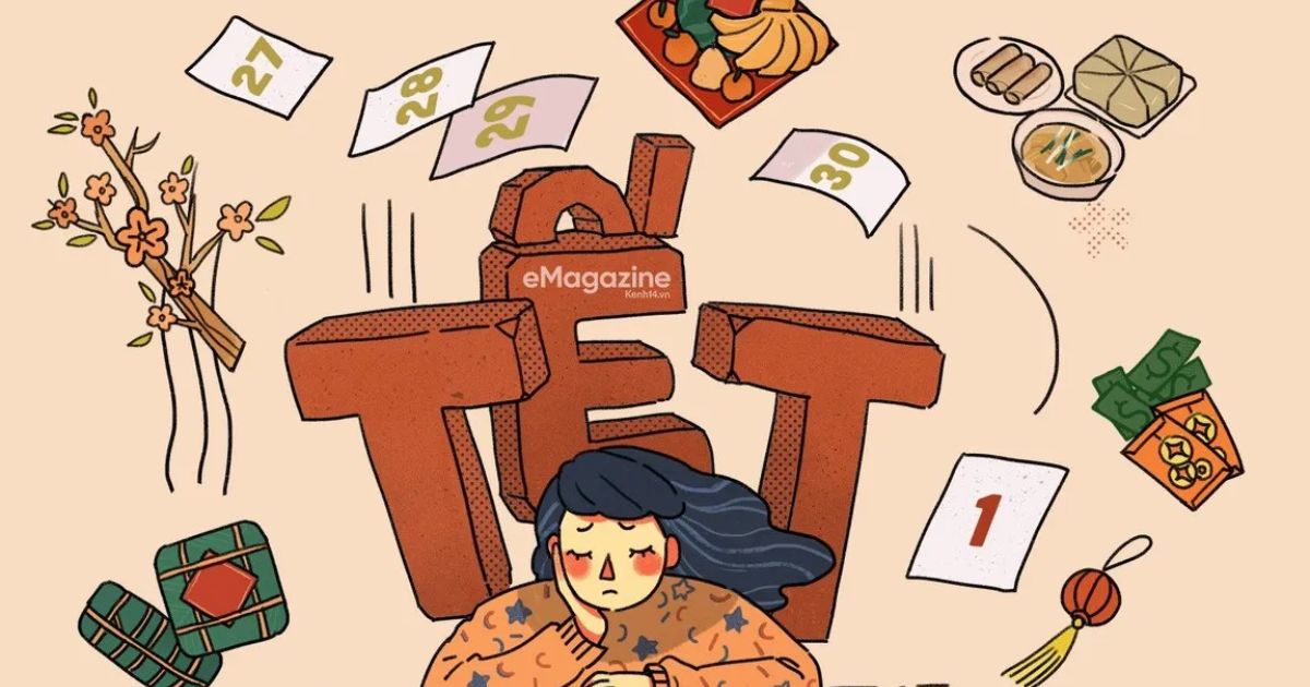 Vì sao càng gần Tết càng stress