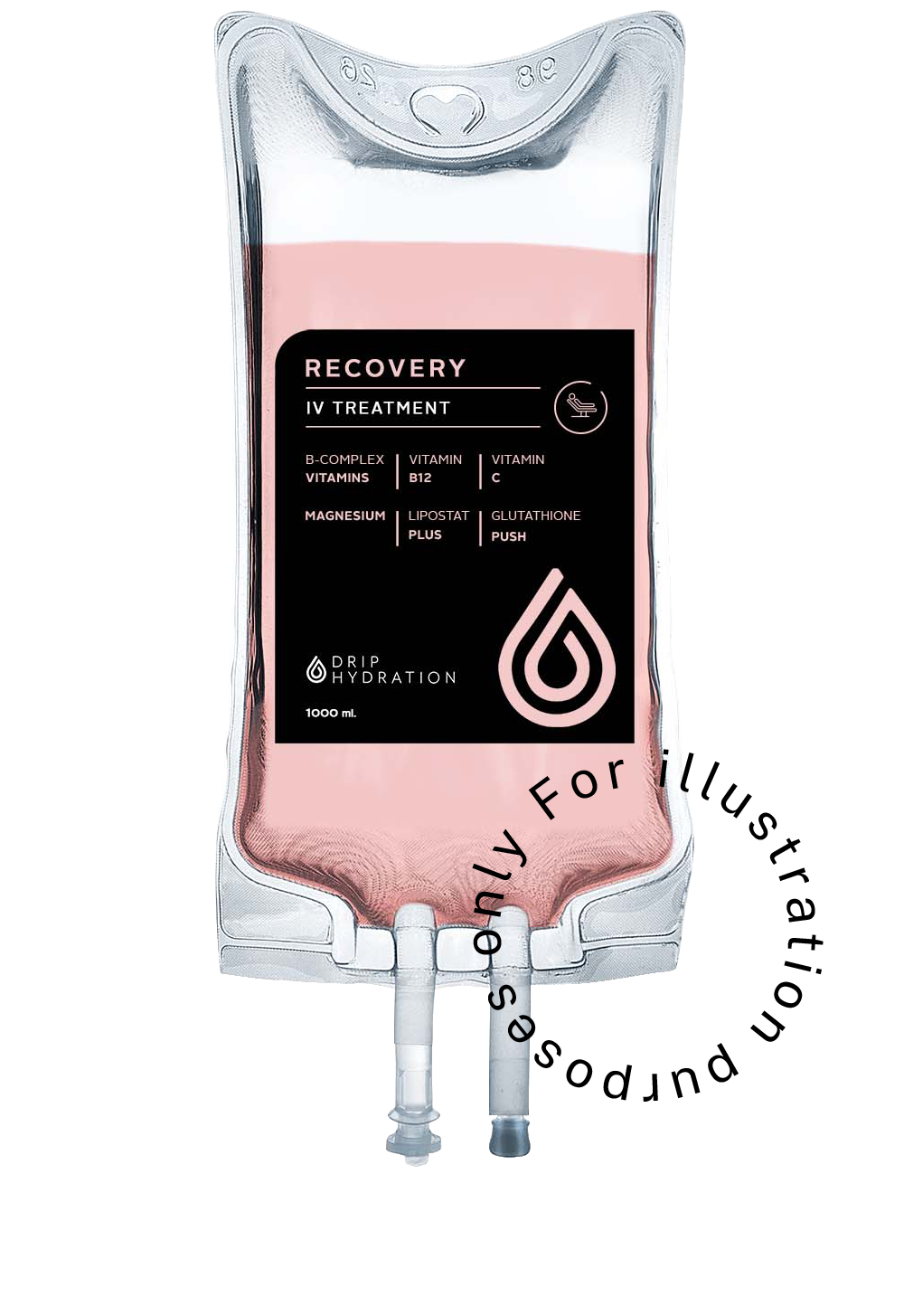Recovery IV therapy to restore energy after stress or intense activity