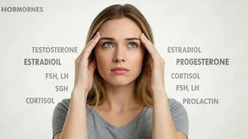 Thay đổi hormone là nguyên nhân dẫn đến sự thay đổi chu kì tái tạo da (Ảnh: Sưu tầm Internet)