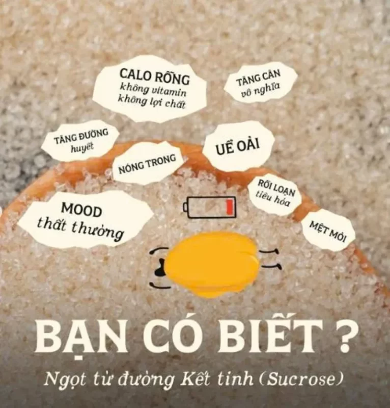 Tiêu thụ quá nhiều đường gây ảnh hưởng và thay đổi nội tiết nghiêm trọng (Ảnh: Sưu tầm internet)