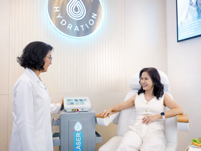 Phác đồ cân bằng nội tiết được cá nhân hóa theo thể trạng của khách hàng (Nguồn: Drip Hydration)