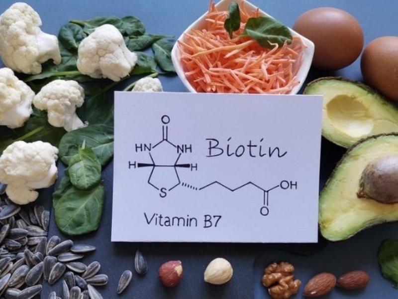 Thực phẩm giàu biotin giúp hỗ trợ sức khỏe tóc từ nền tảng dinh dưỡng (Nguồn: Internet)