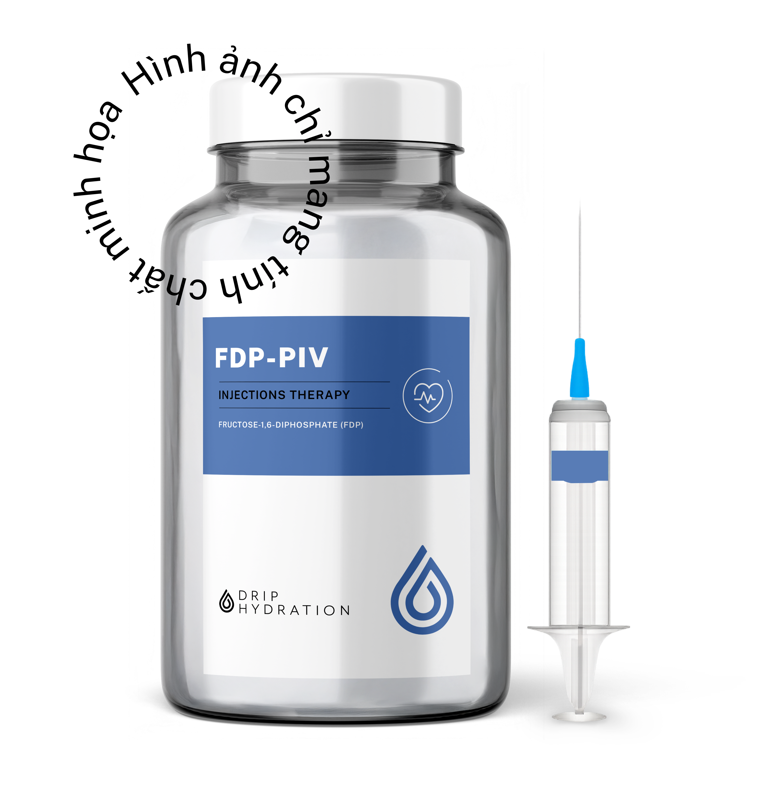 Gói tiêm FDP-PIV Fructose-1,6-diphosphate hỗ trợ chuyển hóa năng lượng tế bào và phục hồi thể trạng theo đánh giá y khoa (Add – on)