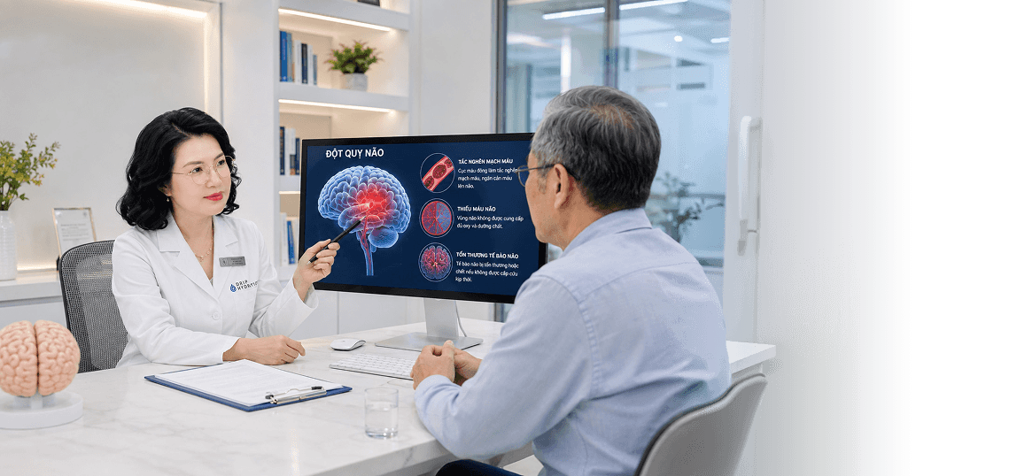 Bác sĩ tư vấn đột quỵ